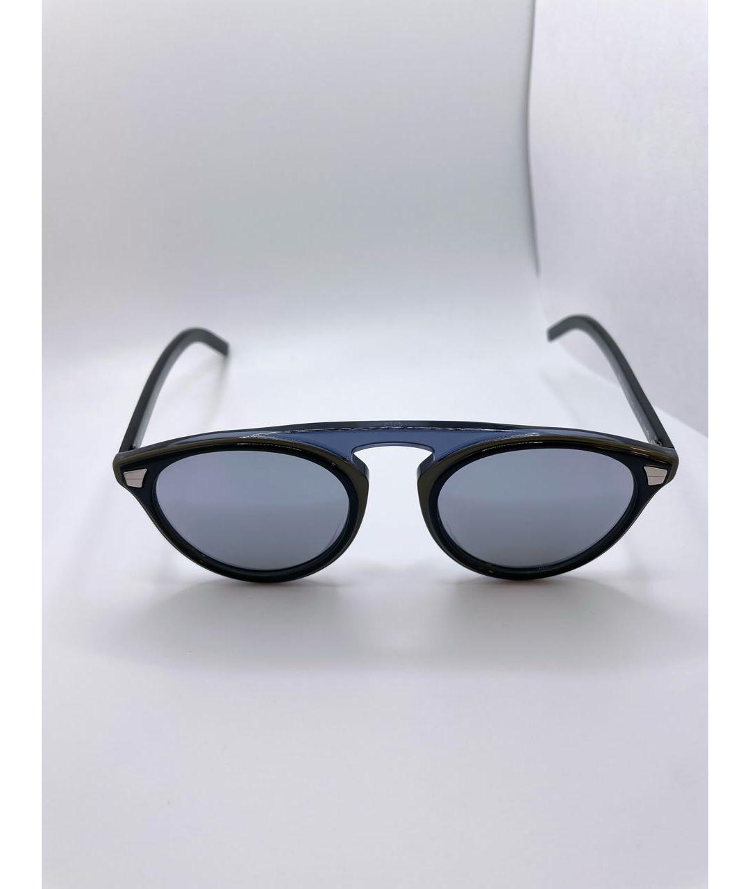 CHRISTIAN DIOR PRE-OWNED Синие пластиковые солнцезащитные очки, фото 4