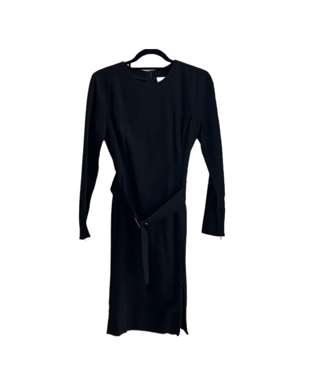 3.1 PHILLIP LIM Черное вискозное повседневное платье, фото 5