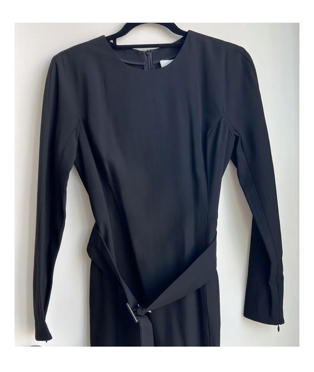 3.1 PHILLIP LIM Черное вискозное повседневное платье, фото 2