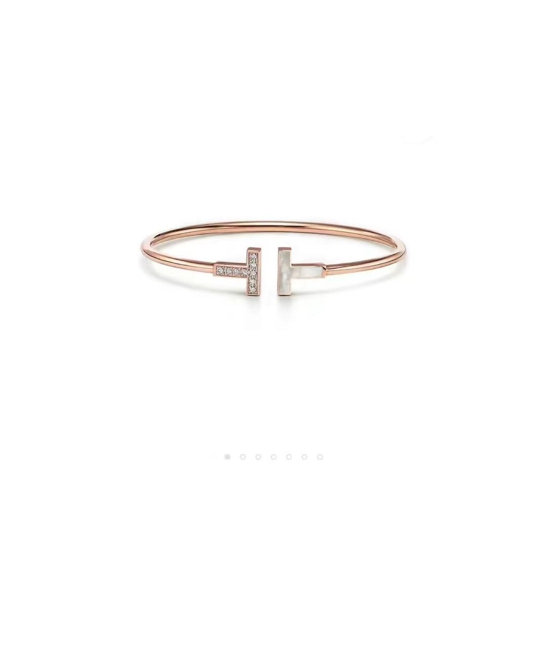 TIFFANY&CO Золотой браслет из розового золота, фото 7
