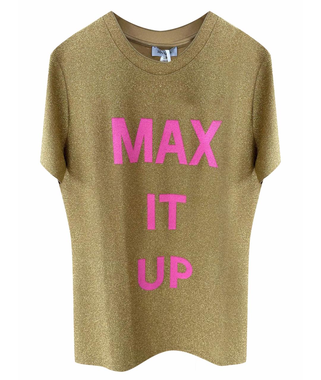 MAX&CO Золотая футболка, фото 1