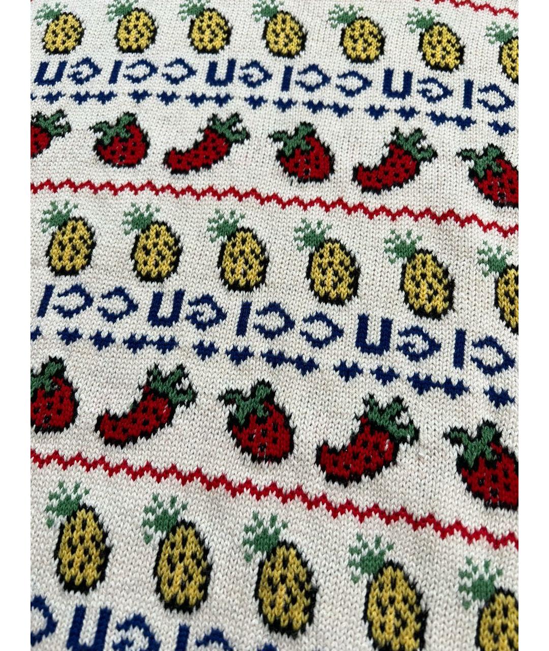 GUCCI Белый джемпер / свитер, фото 2