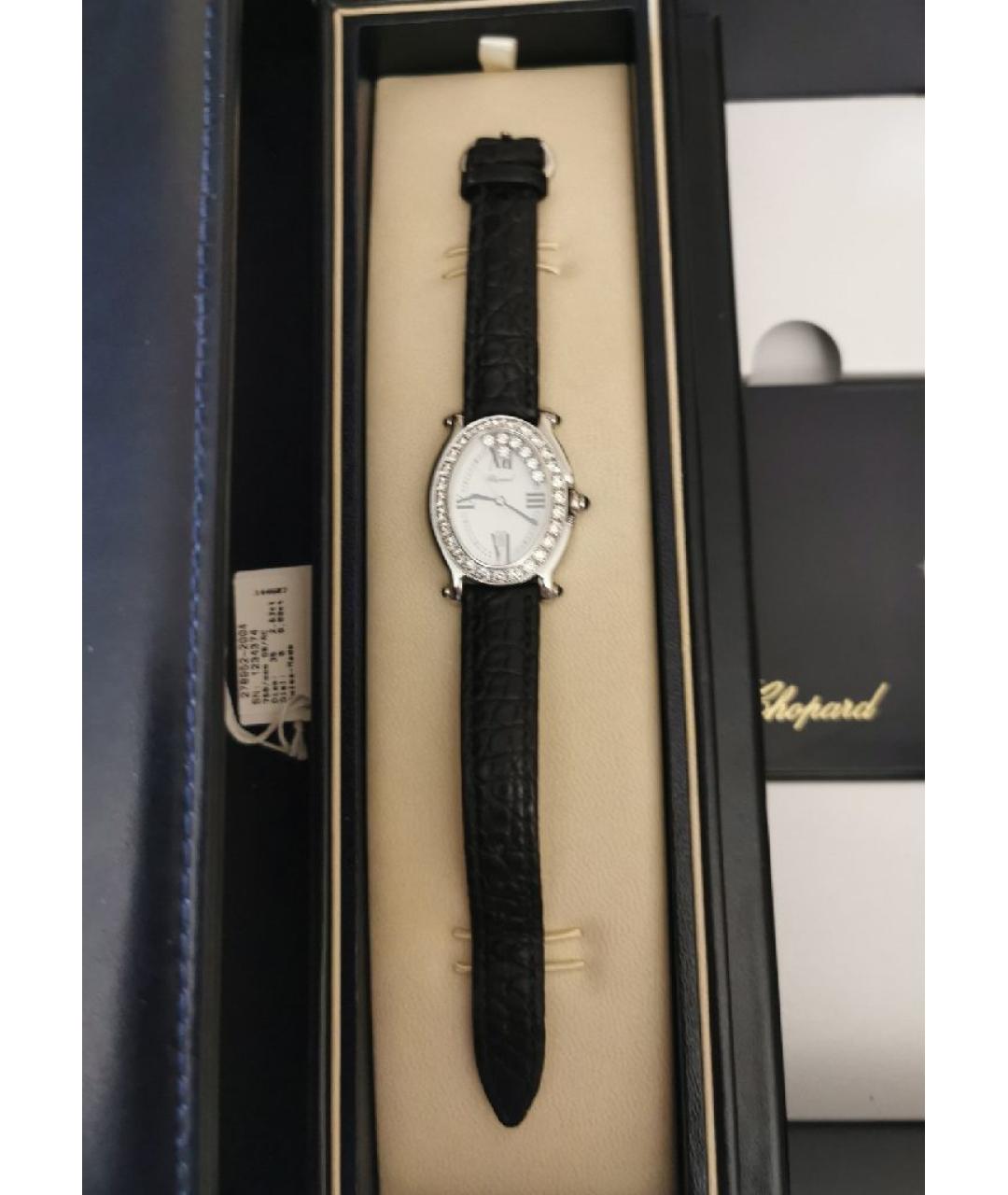 CHOPARD Белые платиновые часы, фото 3