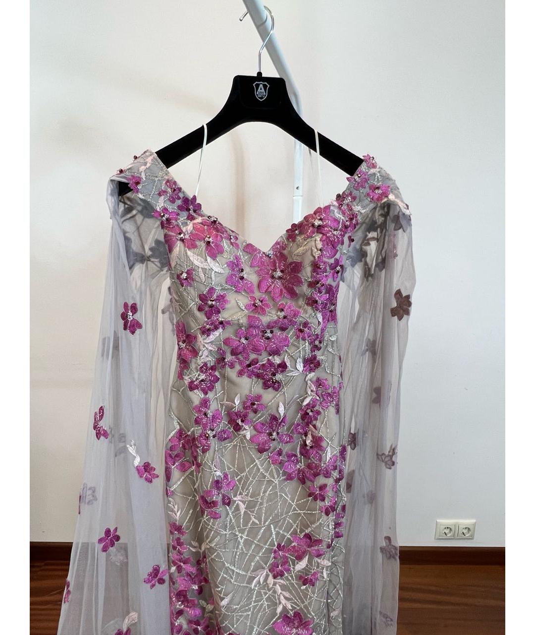 CHAUMET Фиолетовое вечернее платье, фото 4