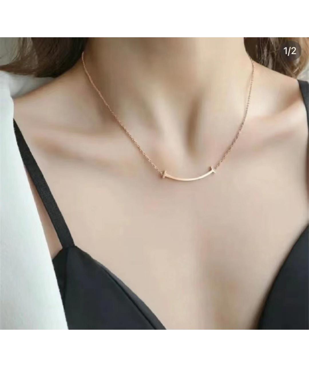 TIFFANY&CO Золотая подвеска из розового золота, фото 4