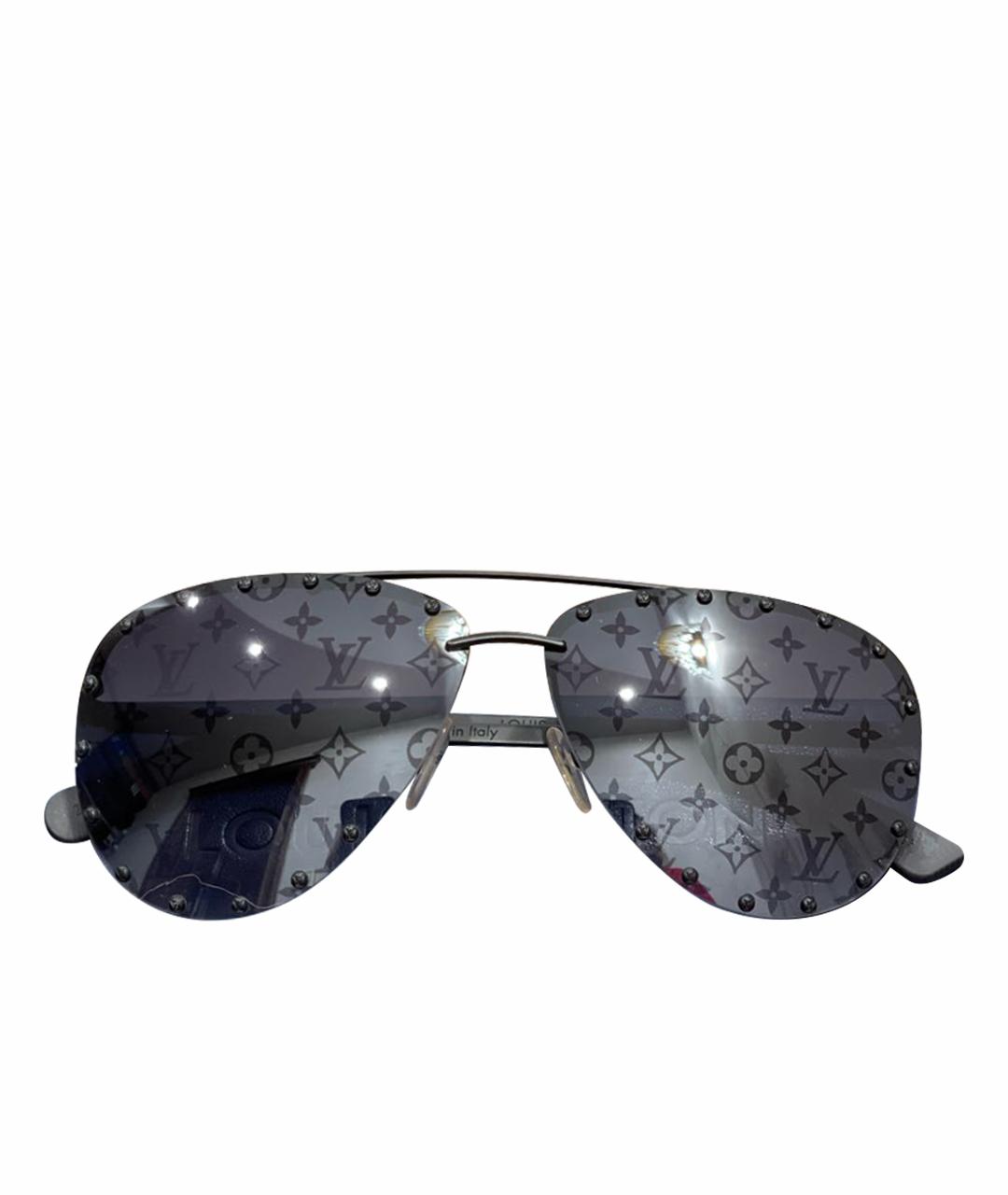 LOUIS VUITTON PRE-OWNED Металлические солнцезащитные очки, фото 1