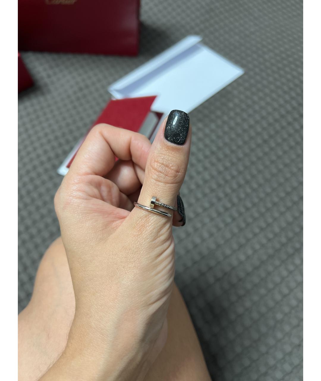 CARTIER Серебряное кольцо из белого золота, фото 3