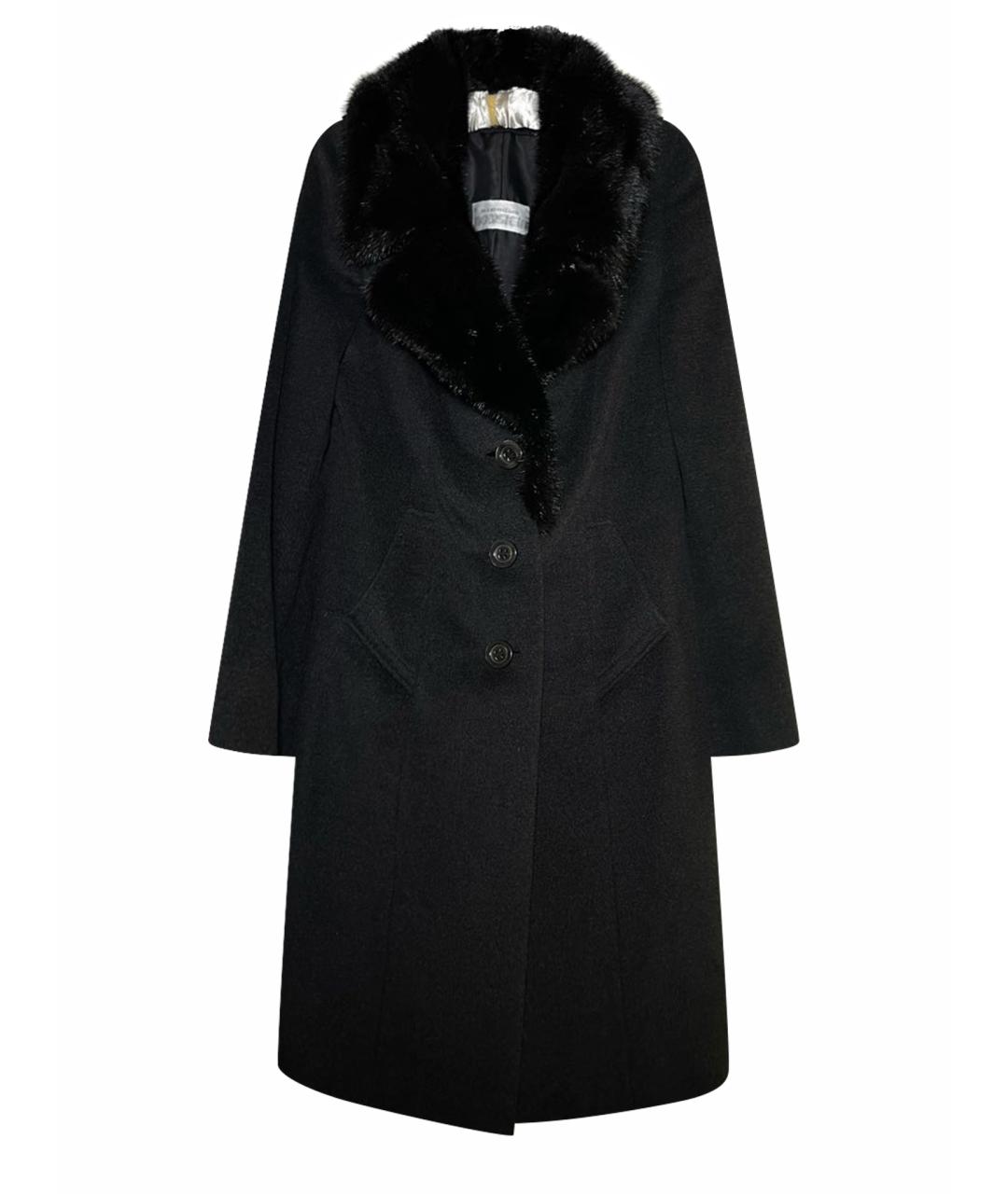 M.MEERSTEIN Черное кашемировое пальто, фото 1