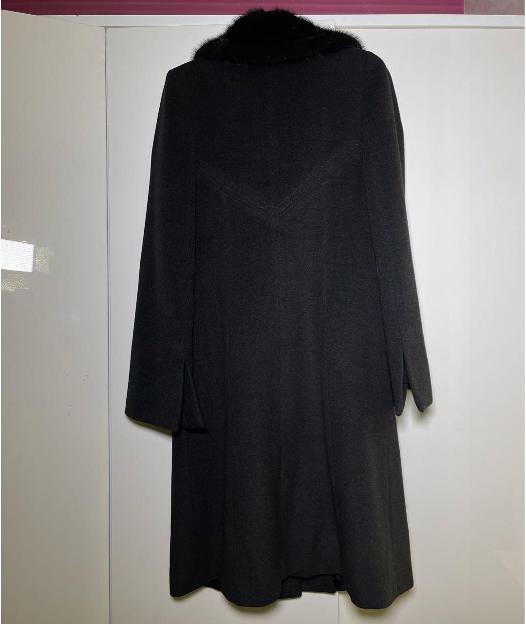 M.MEERSTEIN Черное кашемировое пальто, фото 2