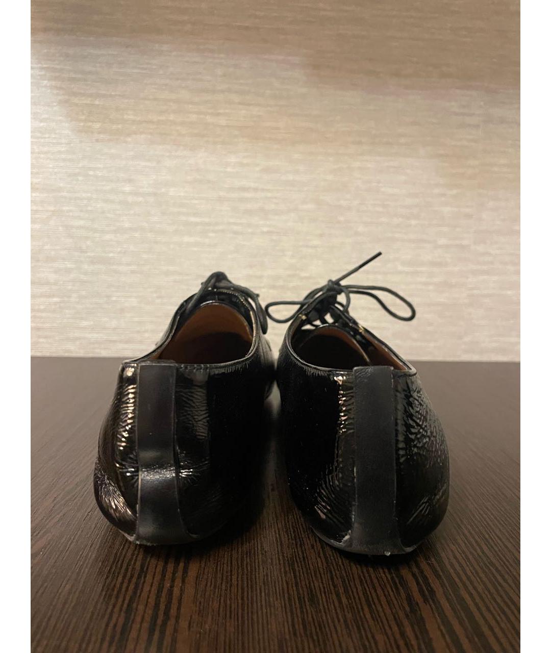 FRATELLI ROSSETTI Черные ботинки из лакированной кожи, фото 4