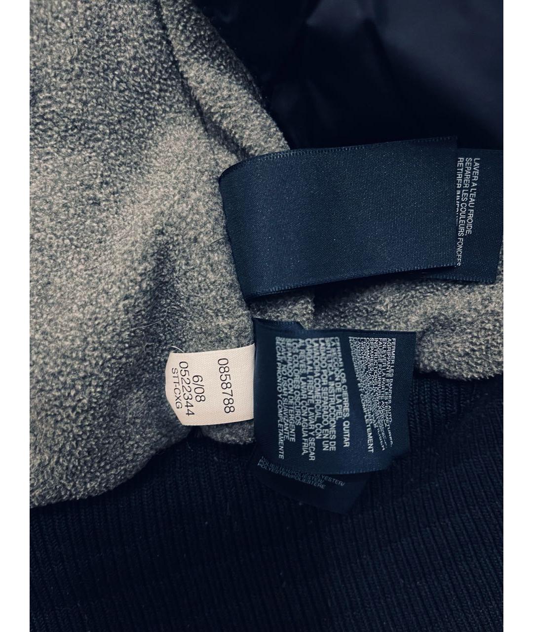 TOMMY HILFIGER Темно-синяя полиэстеровая куртка, фото 8