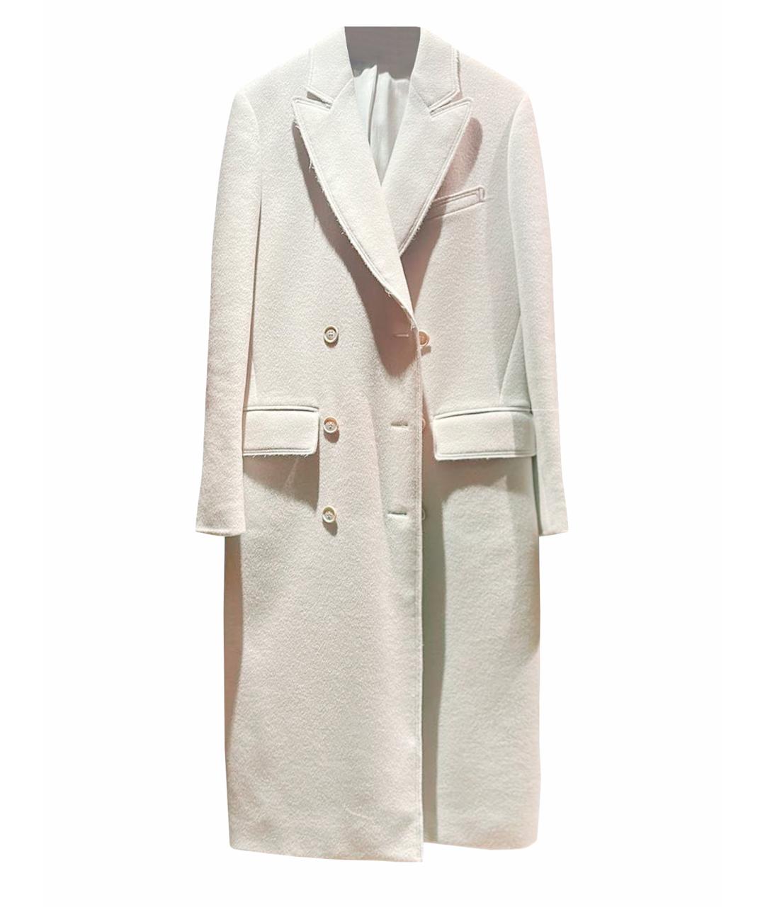 CHLOE Белое шерстяное пальто, фото 1