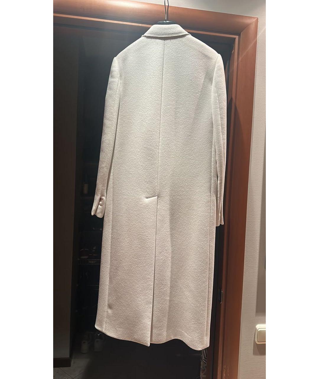 CHLOE Белое шерстяное пальто, фото 2
