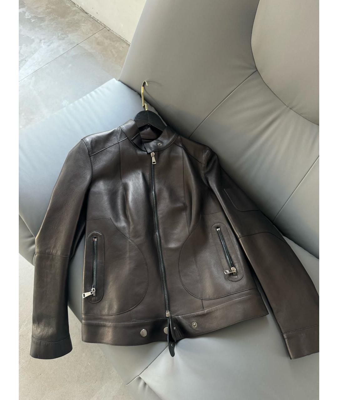 DOLCE&GABBANA Кожаная куртка, фото 3