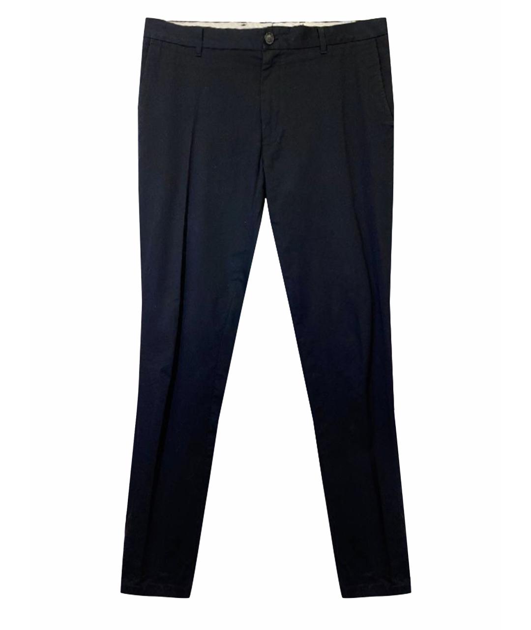 BURBERRY Черные классические брюки, фото 1