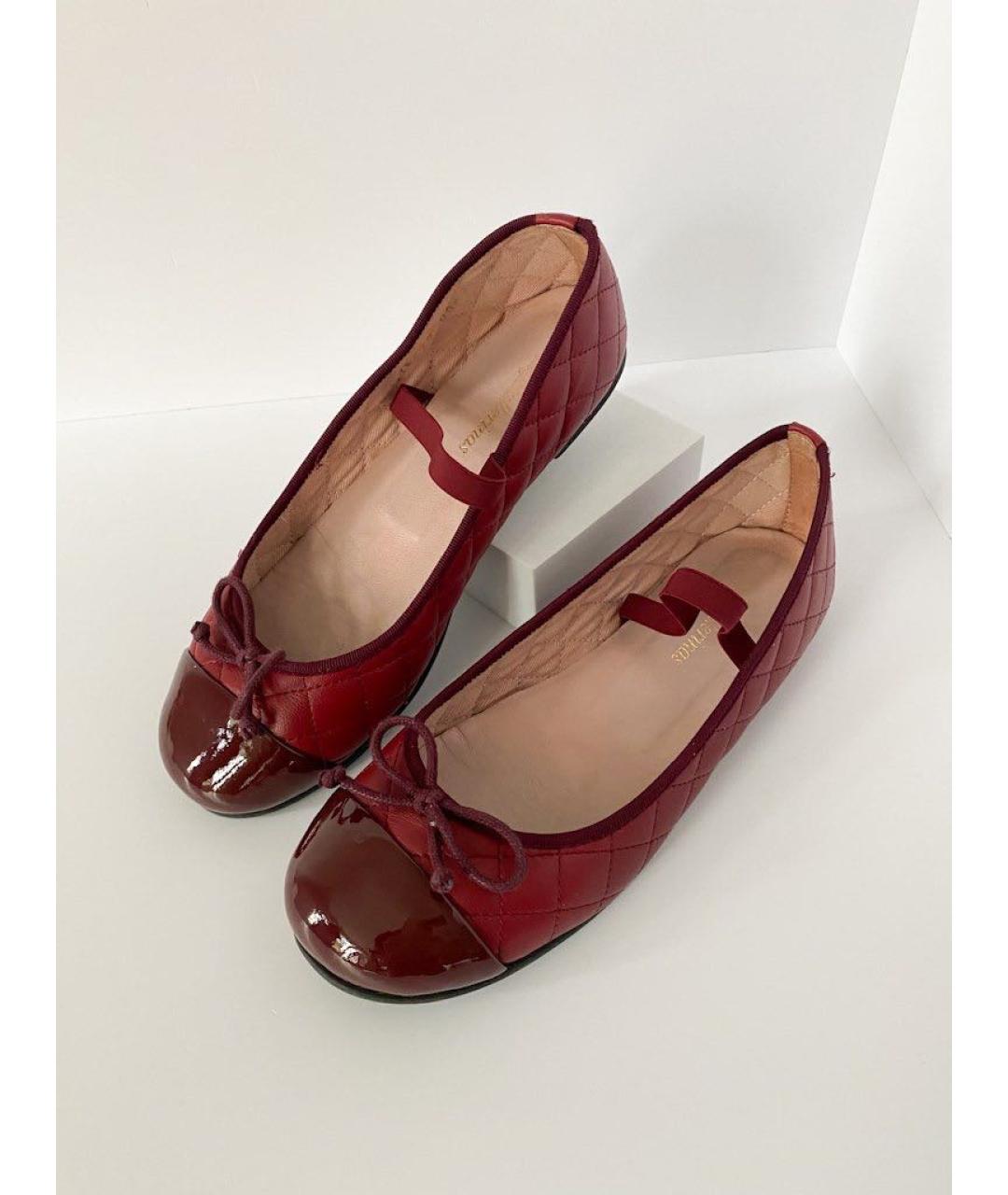 PRETTY BALLERINAS Бордовые туфли, фото 3