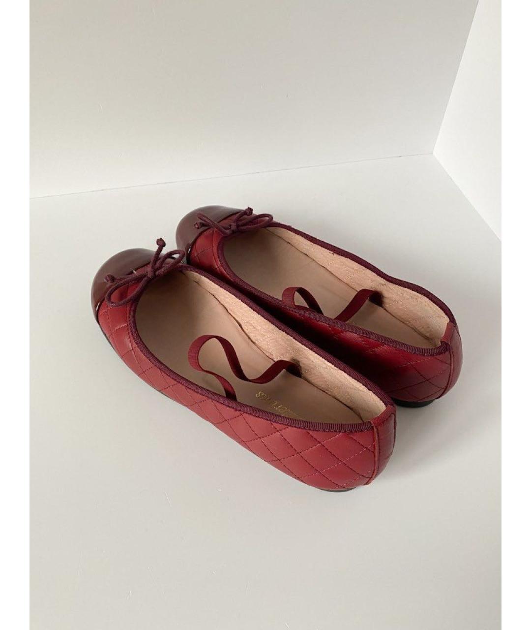 PRETTY BALLERINAS Бордовые туфли, фото 4
