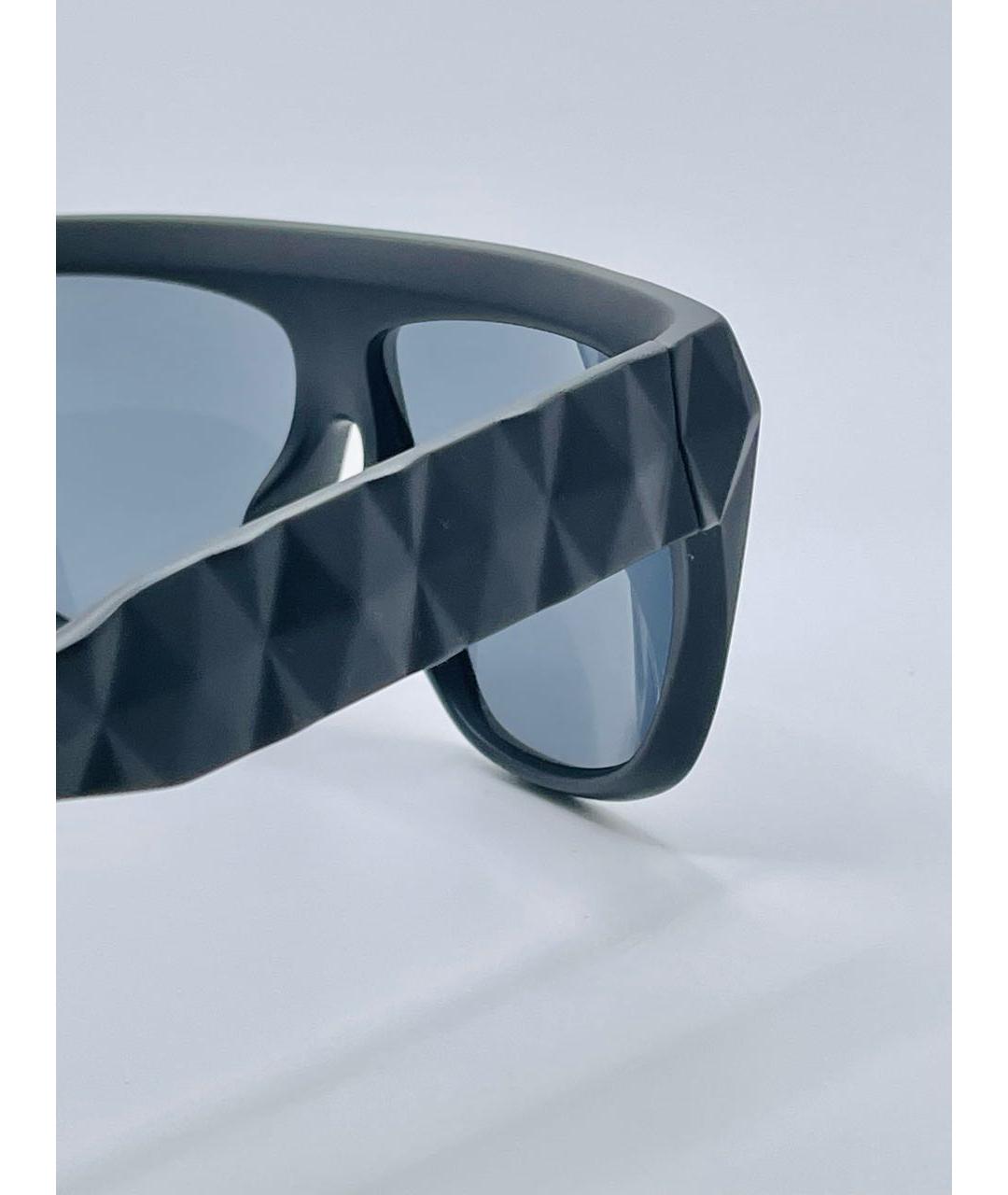 JIMMY CHOO Черные пластиковые солнцезащитные очки, фото 3