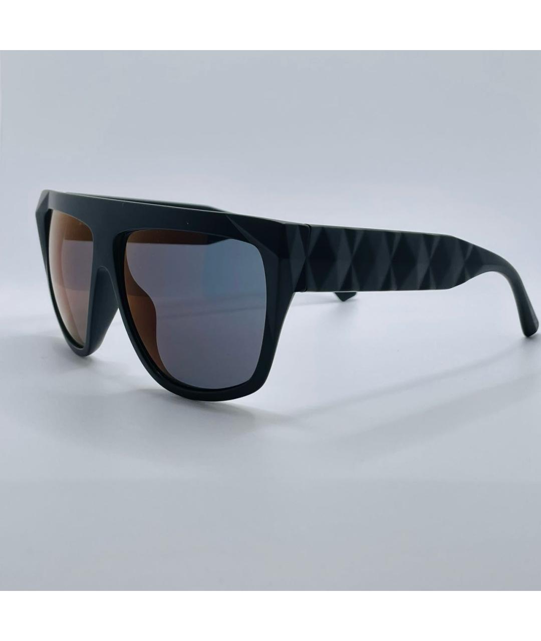JIMMY CHOO Черные пластиковые солнцезащитные очки, фото 6
