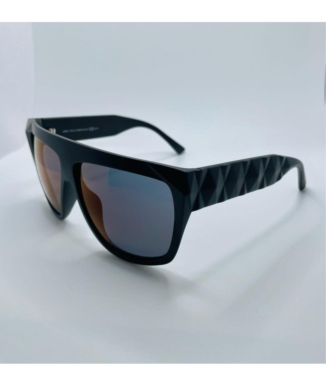 JIMMY CHOO Черные пластиковые солнцезащитные очки, фото 8