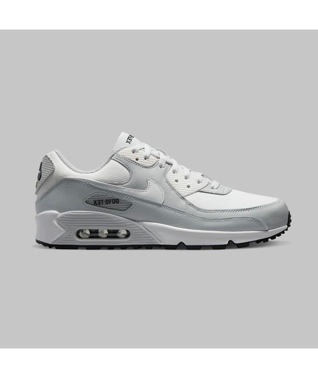 NIKE Серые кожаные низкие кроссовки / кеды, фото 8