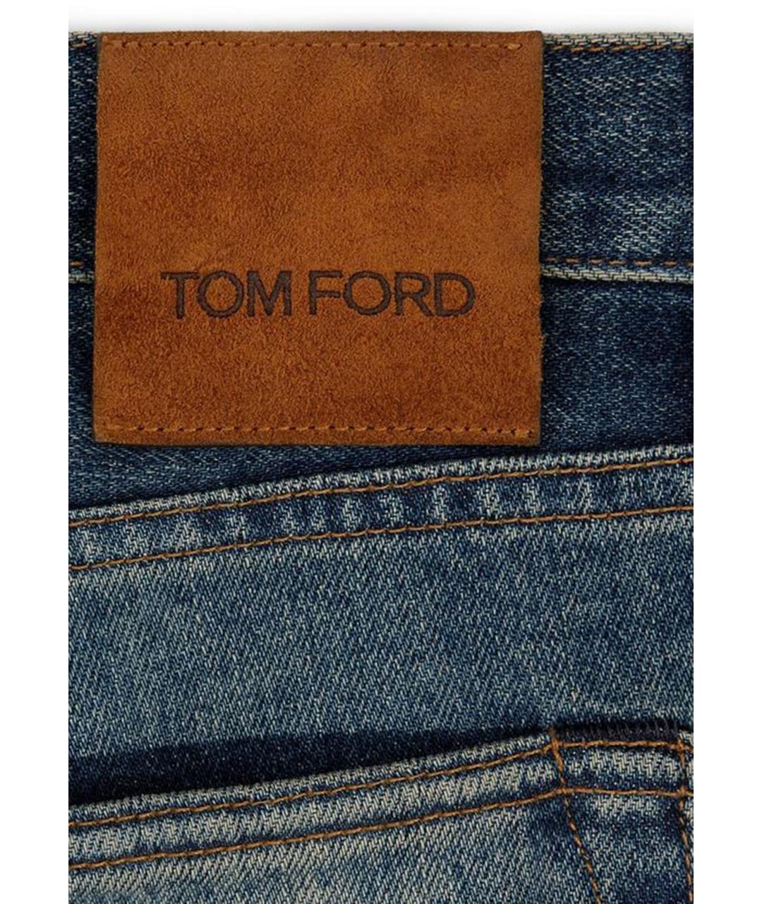 TOM FORD Синие джинсы слим, фото 2