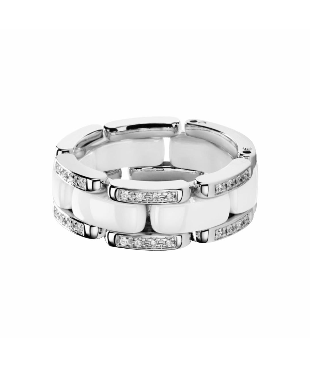 CHANEL PRE-OWNED Белое кольцо из белого золота, фото 1