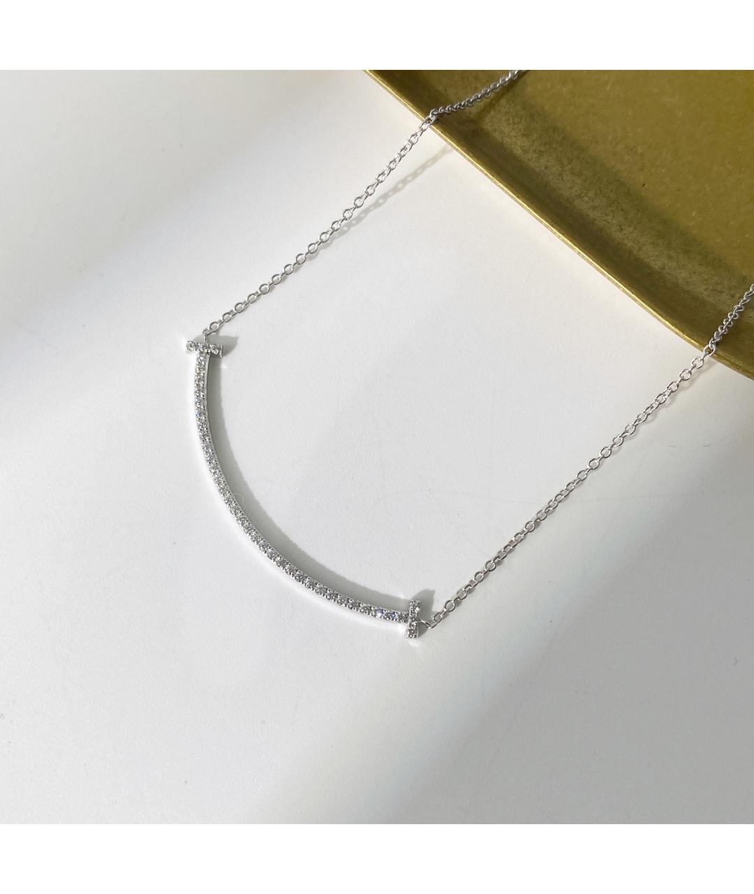 TIFFANY&CO Белая подвеска из белого золота, фото 6