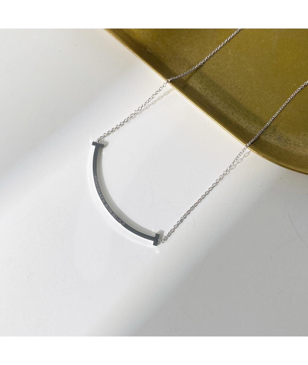TIFFANY&CO Белая подвеска из белого золота, фото 2