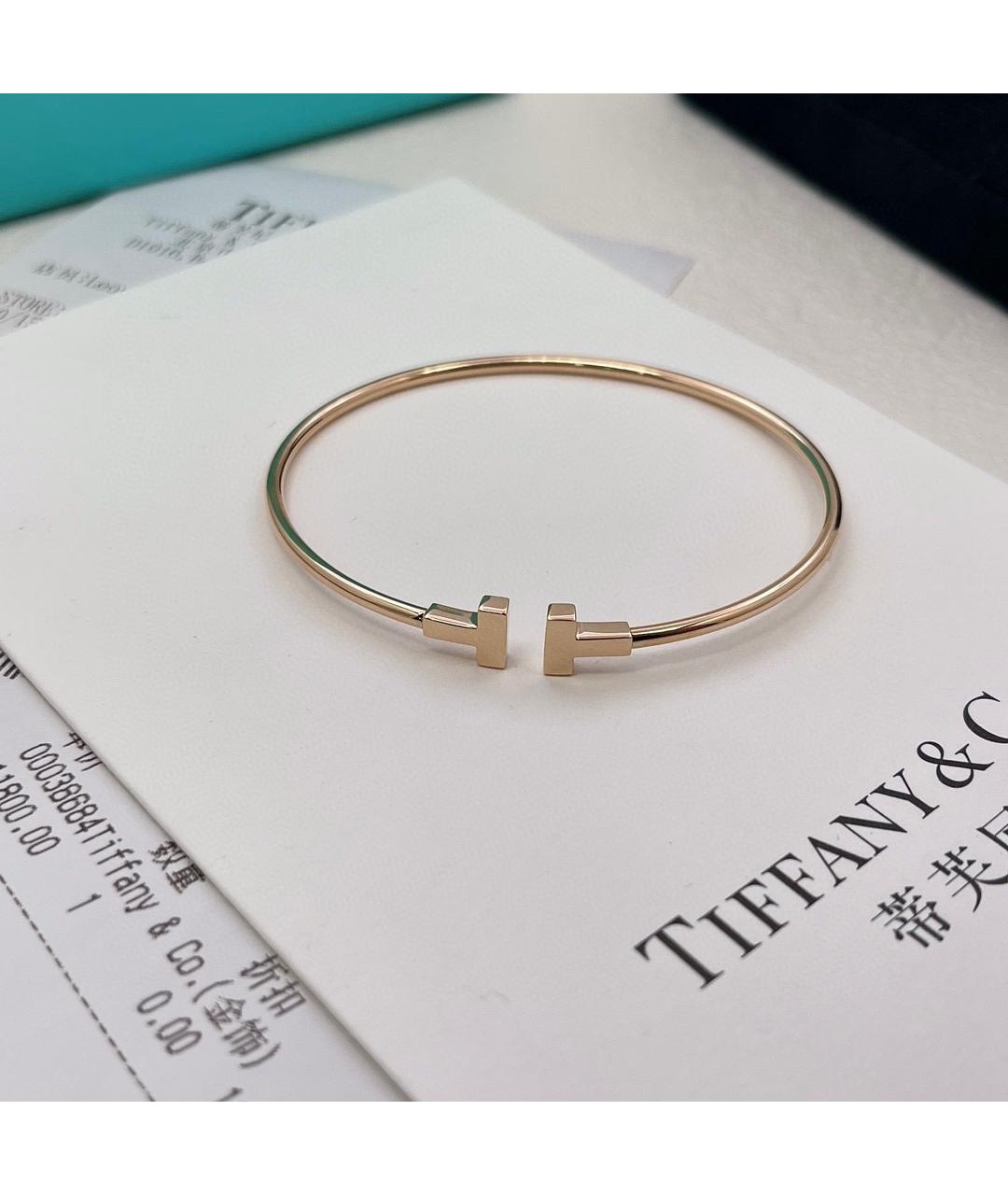 TIFFANY&CO Золотой браслет из розового золота, фото 5