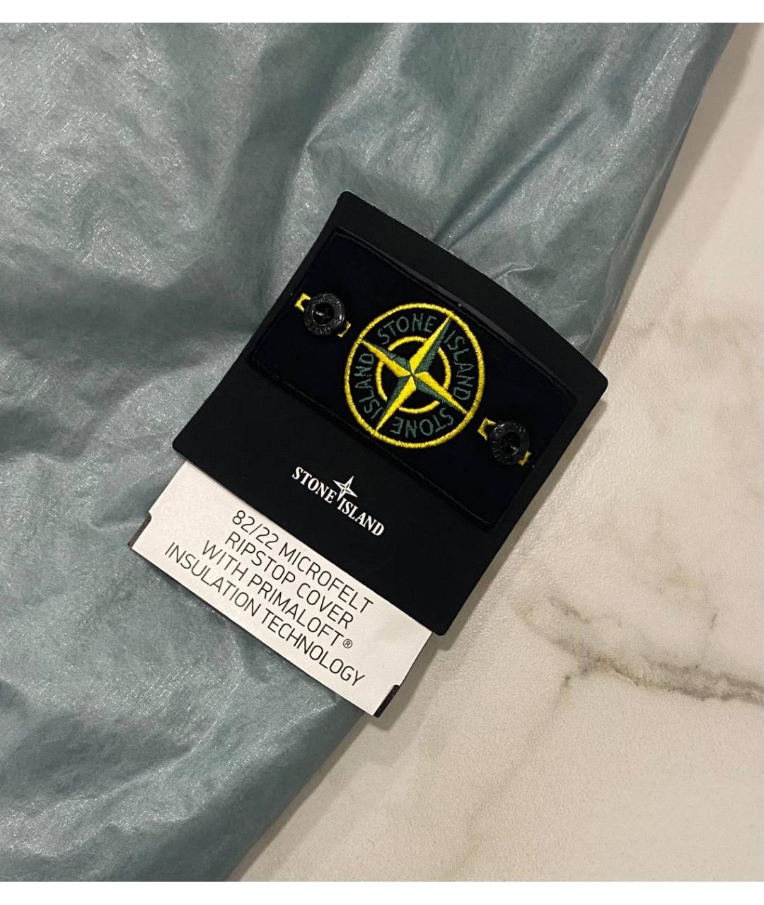 STONE ISLAND Бирюзовая куртка, фото 3