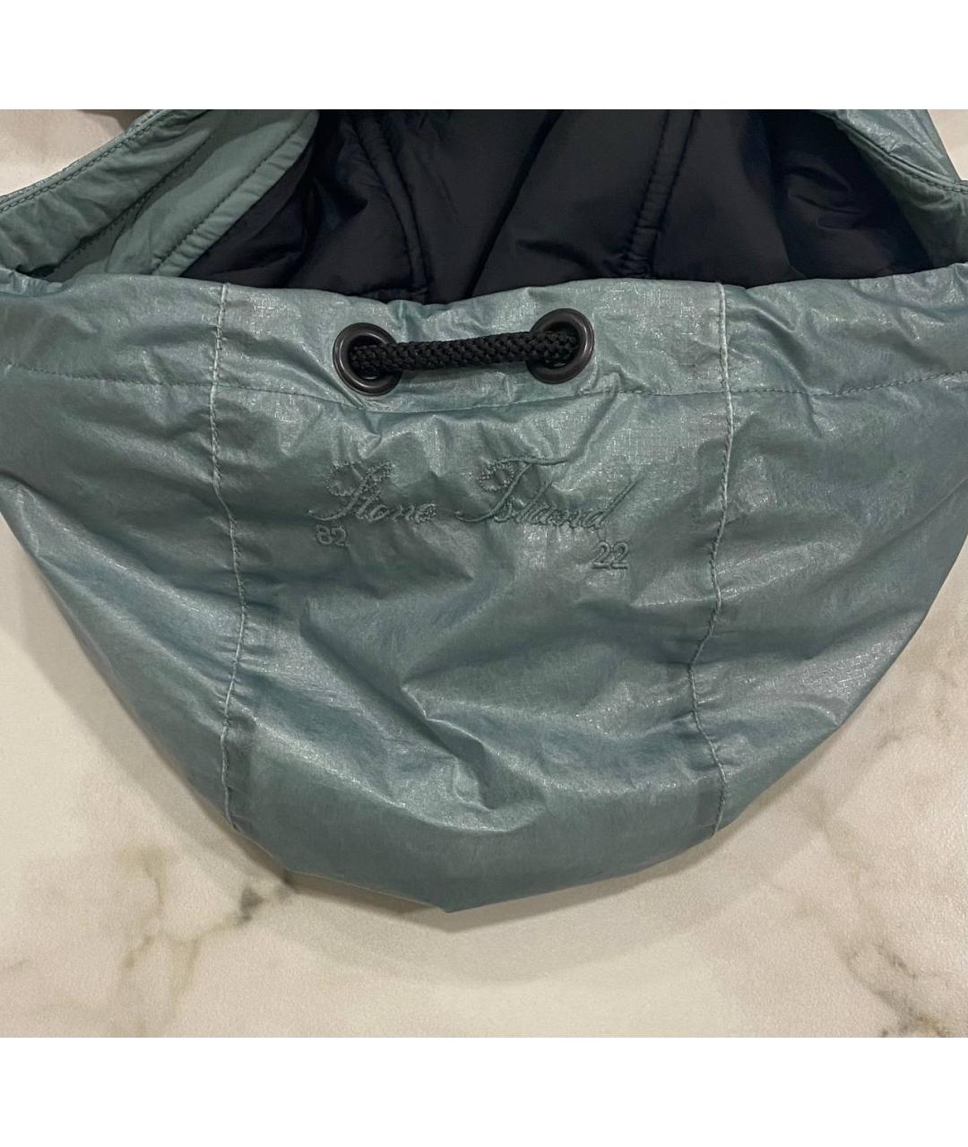 STONE ISLAND Бирюзовая куртка, фото 5