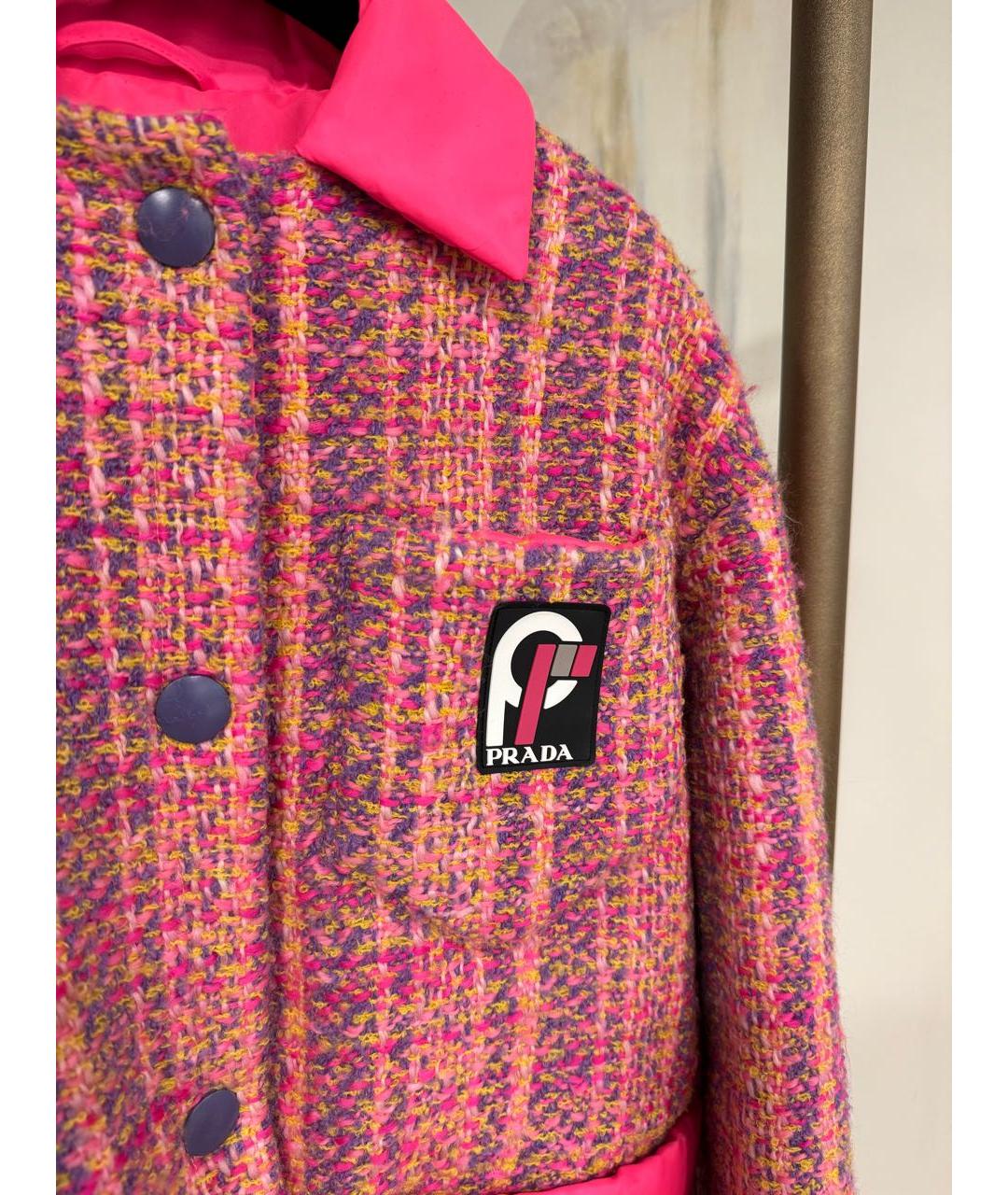 PRADA Розовая куртка, фото 3