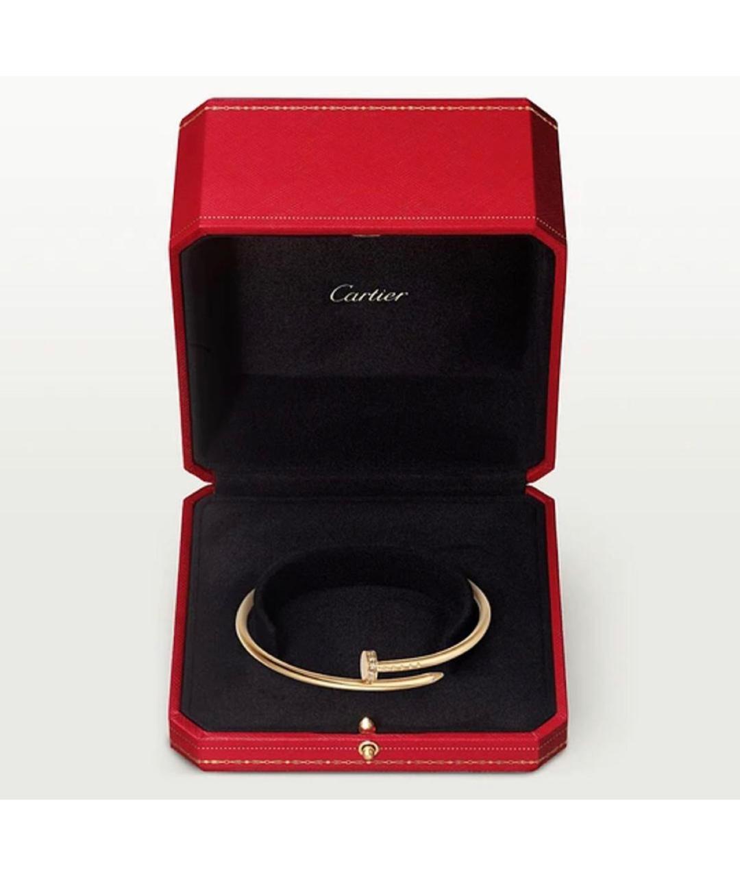 CARTIER Желтый браслет из желтого золота, фото 2