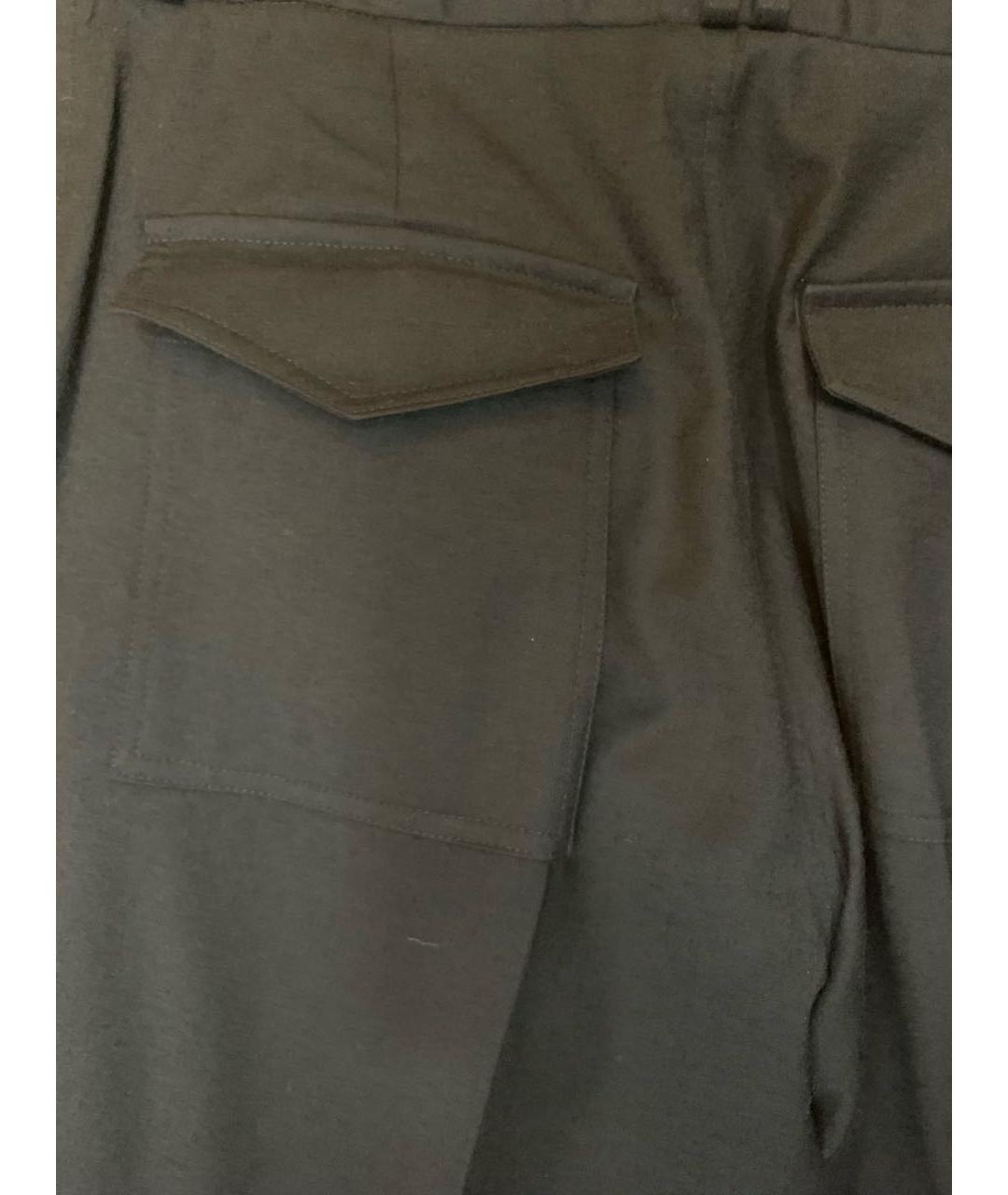 CHRISTIAN LACROIX Черные шерстяные брюки чинос, фото 4