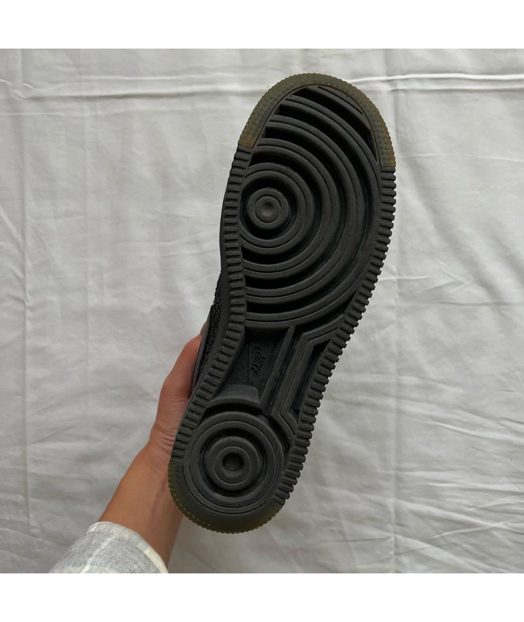NIKE Черные текстильные кроссовки, фото 5