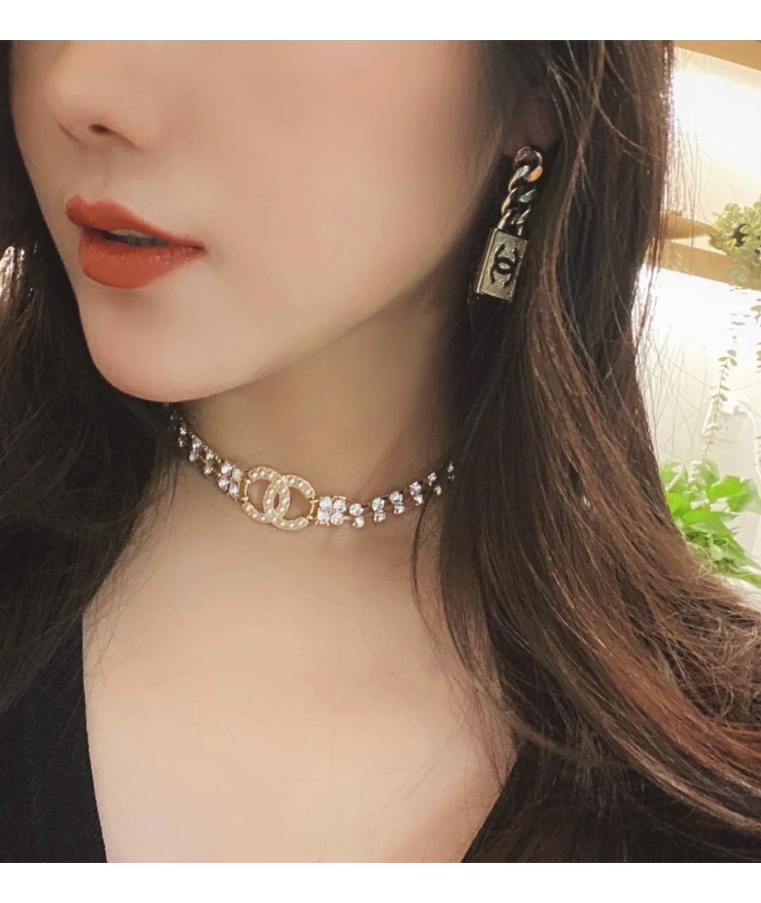 CHANEL Золотые серьги, фото 5