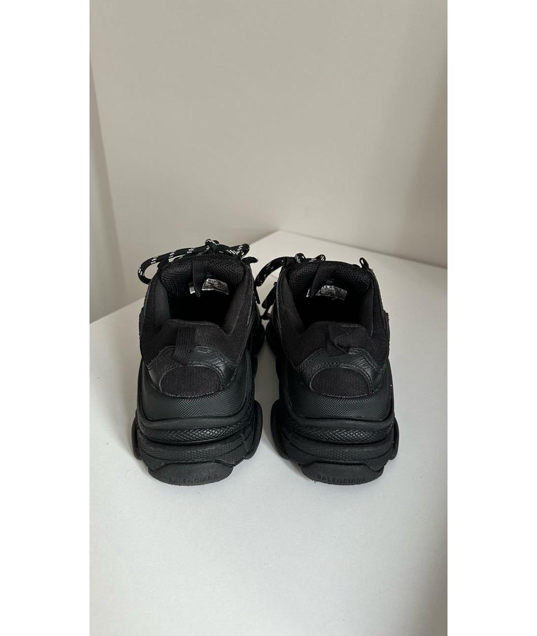 BALENCIAGA Черные кроссовки, фото 4