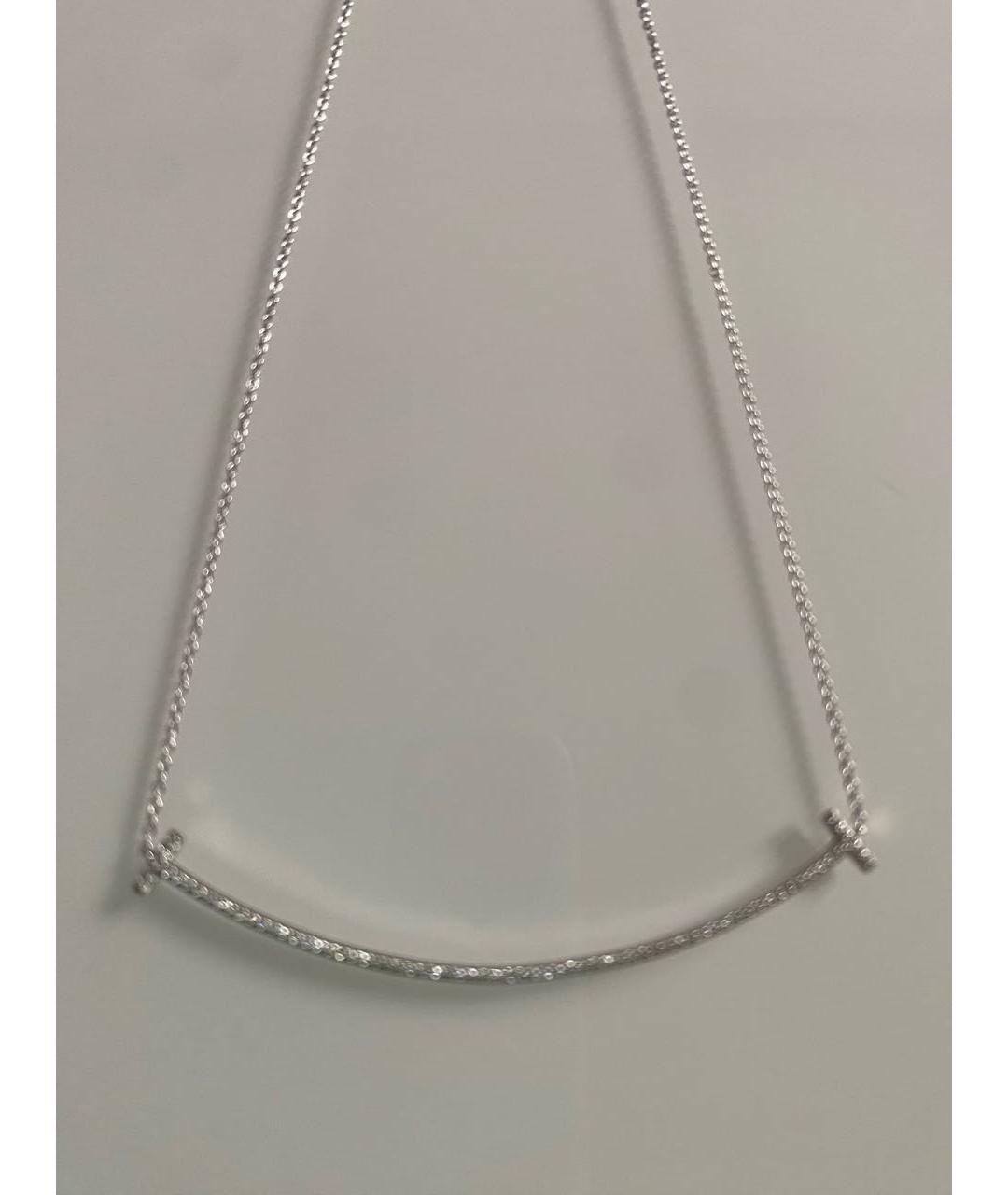 TIFFANY&CO Белая подвеска из белого золота, фото 5