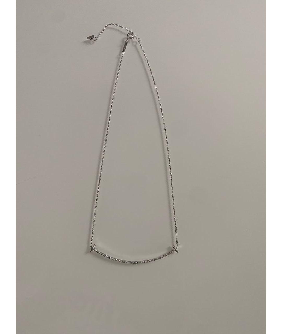 TIFFANY&CO Белая подвеска из белого золота, фото 2