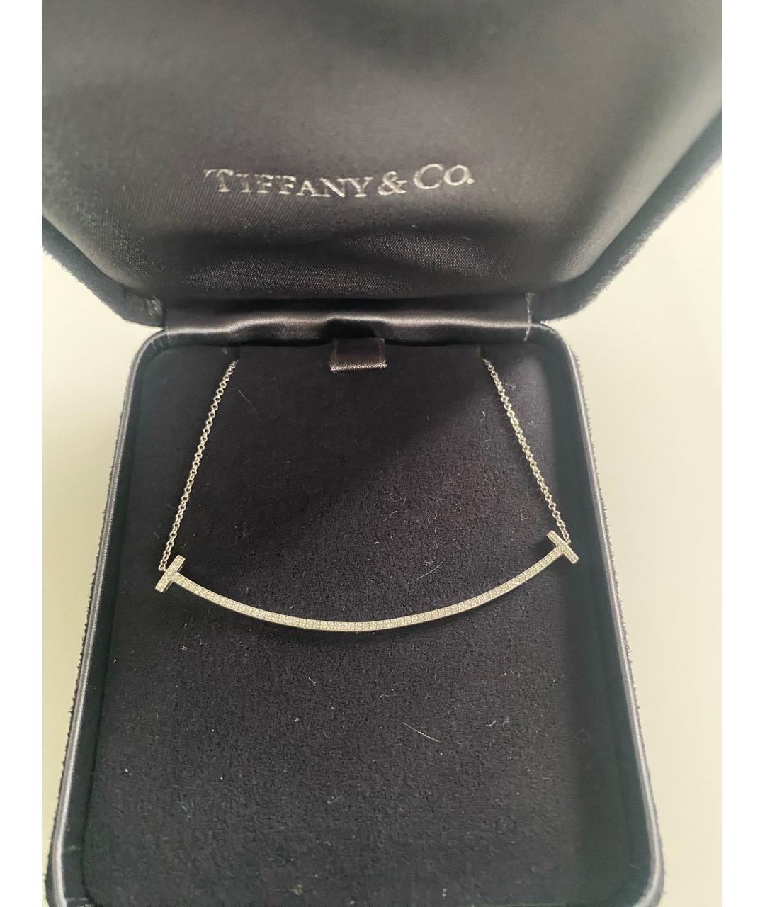 TIFFANY&CO Белая подвеска из белого золота, фото 4