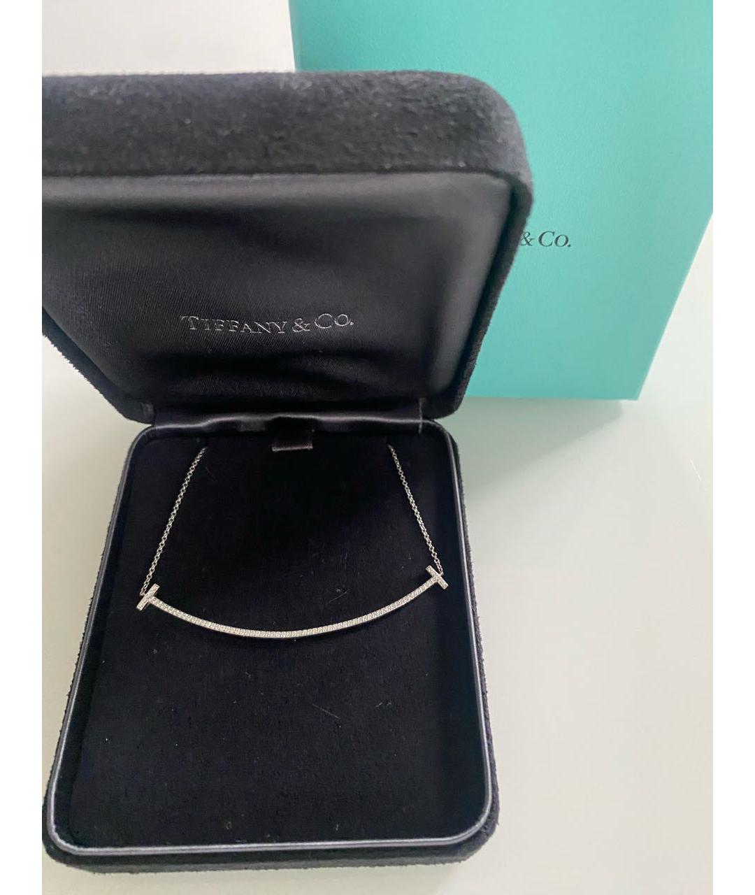TIFFANY&CO Белая подвеска из белого золота, фото 3
