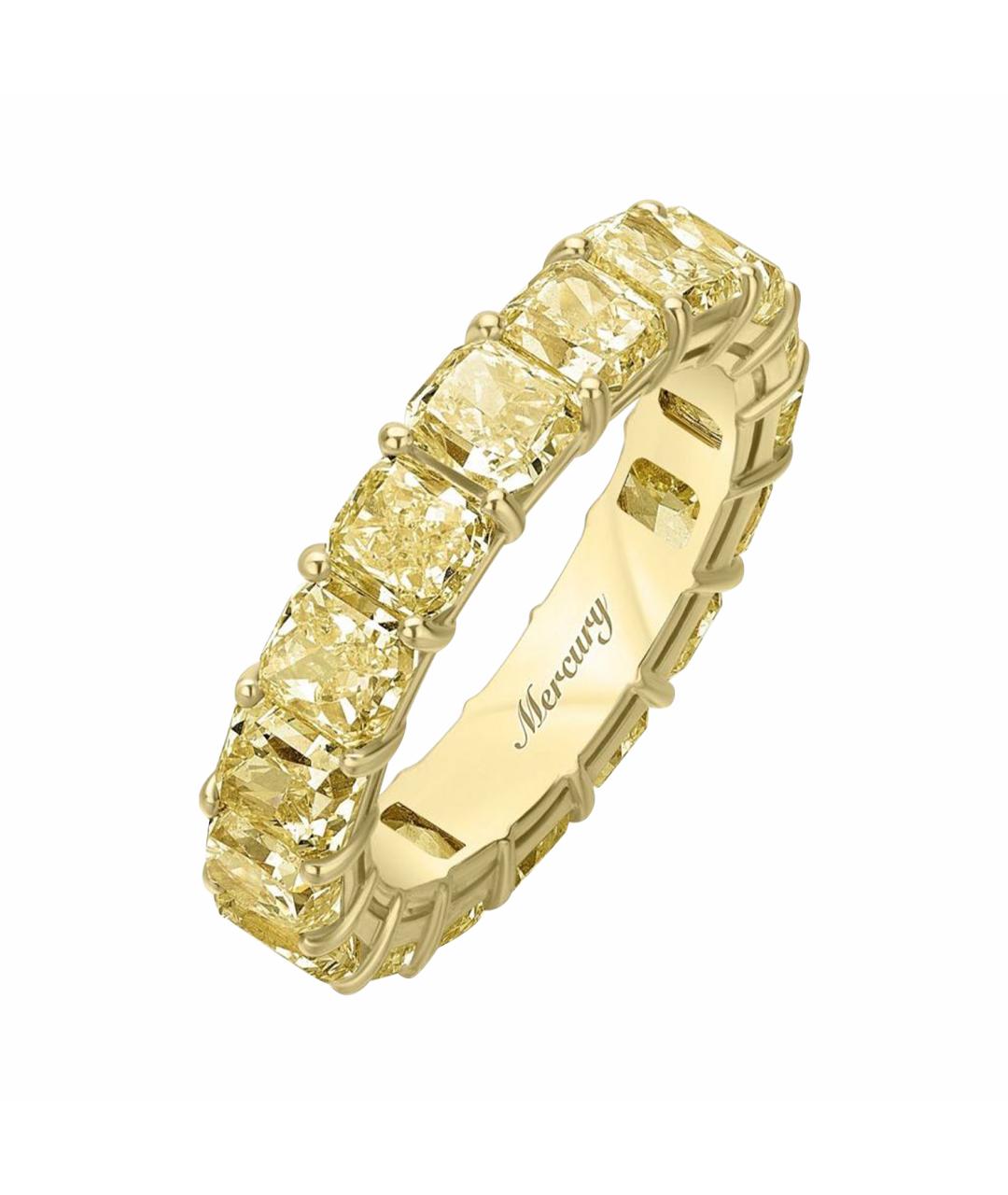 MERCURY Золотое кольцо из желтого золота, фото 1