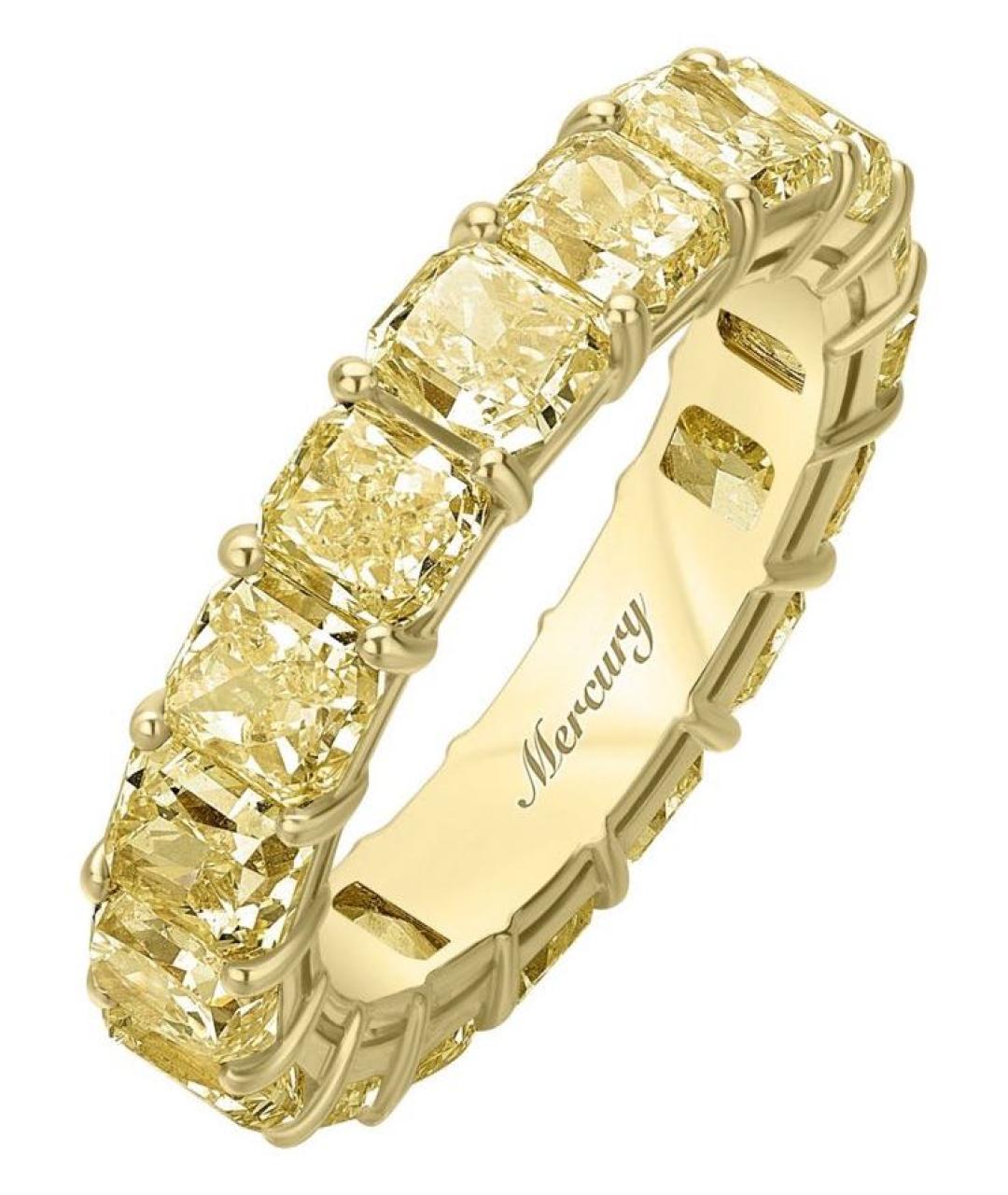 MERCURY Золотое кольцо из желтого золота, фото 6