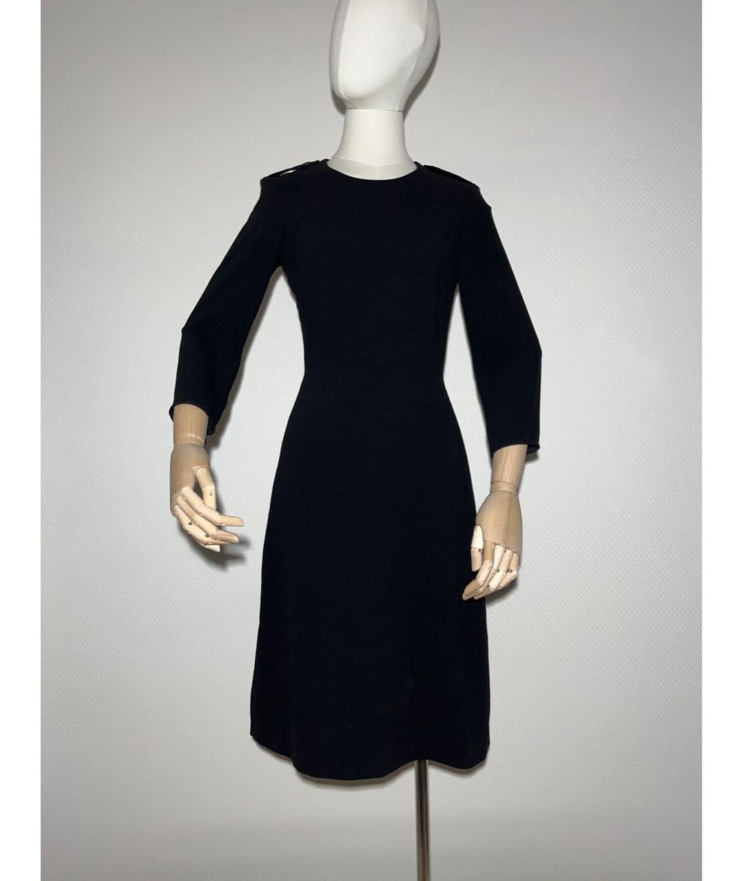 BURBERRY Черное повседневное платье, фото 9