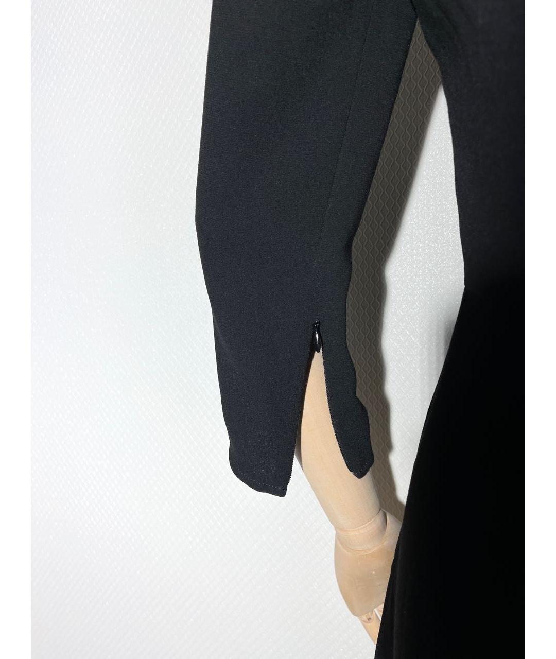 BURBERRY Черное повседневное платье, фото 6