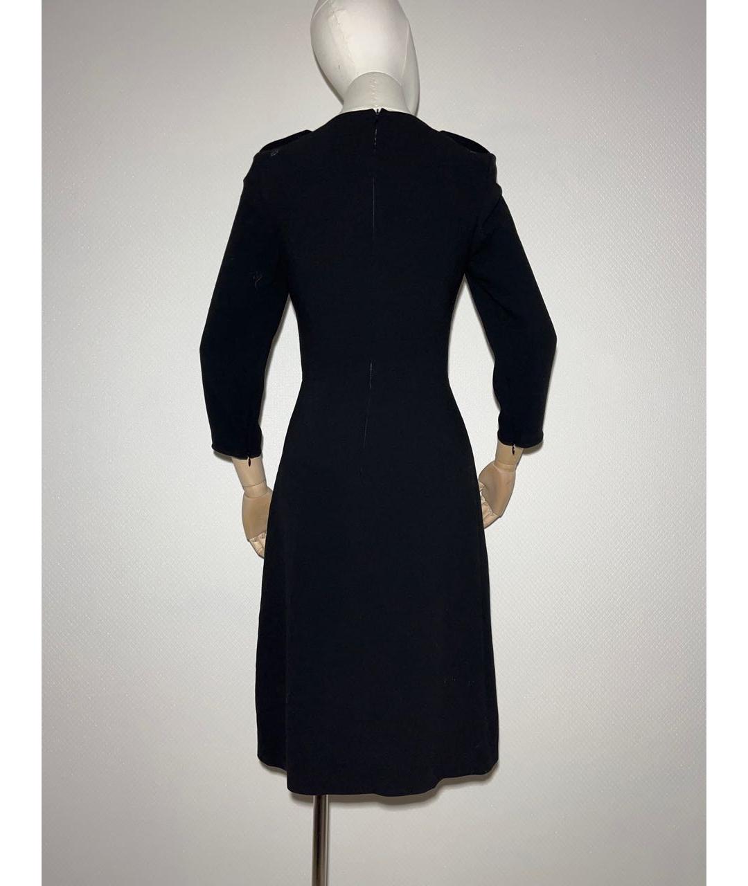 BURBERRY Черное повседневное платье, фото 5