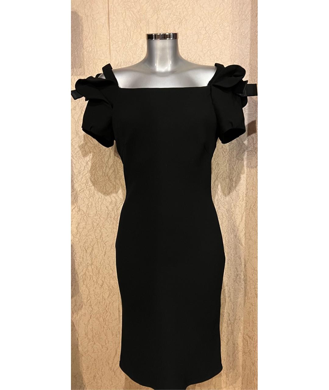BLUGIRL Черное коктейльное платье, фото 9