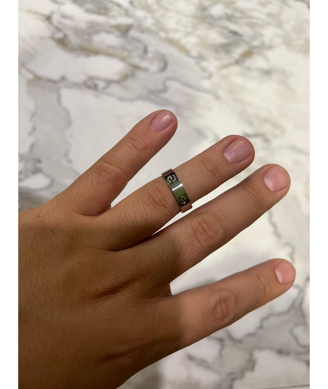 CARTIER Серебряное кольцо из белого золота, фото 5