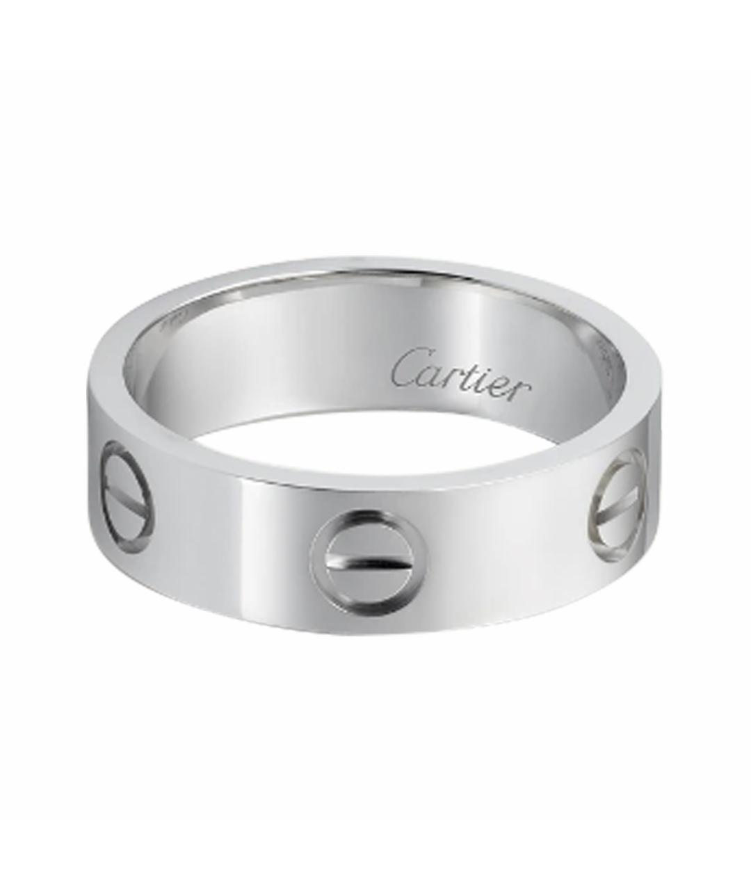 CARTIER Серебряное кольцо из белого золота, фото 1